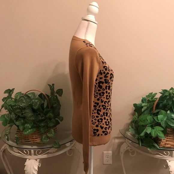 Merona Leopard Cardigan - Picture 4 of 6